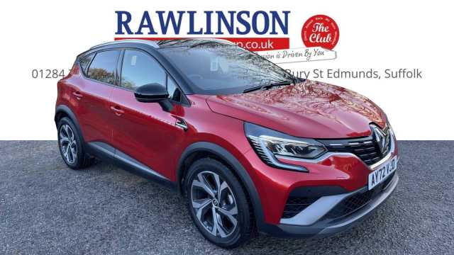 Renault Captur 1.3 Rs Line Tce Station Wagon Petrol Flame Red