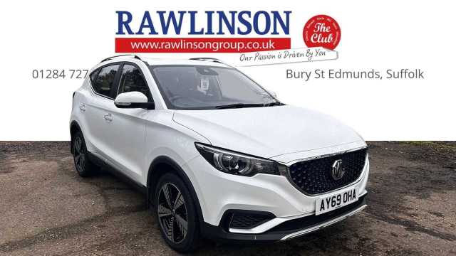 MG Motor UK ZS Exclusive Ev Electric White