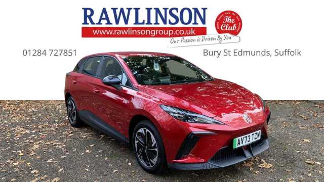 MG Motor UK Mg4 Se Electric Red