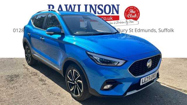 MG Motor UK ZS 1.0 Exclusive T-Gdi Petrol Blue