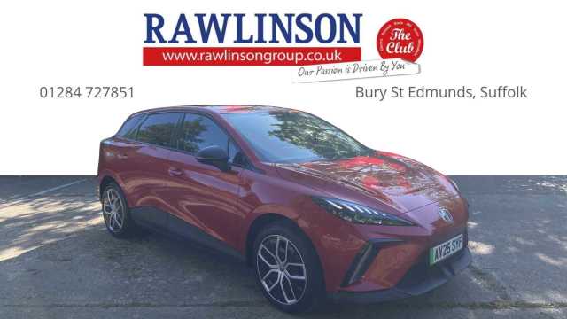 MG MG 4 Trophy Electric Dynamic Red