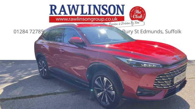 MG HS Trophy Hybrid Dynamic Red