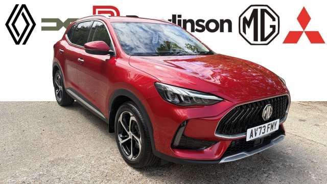 MG Motor UK HS Trophy DCT Petrol Red